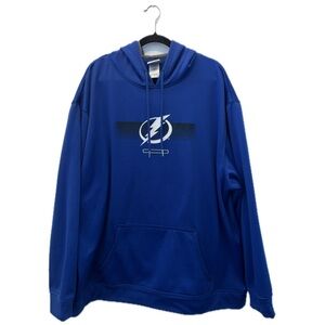 TAMPA BAY LIGHTNING NHL BLUE HOODIE SIZE 3XL HOCKEY OFFICIALLY LICENSED
